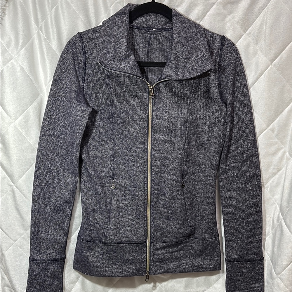 26. Lululemon  Gray Zip-Up Jacket